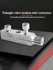 Adjustable Faucet Valve Removal Tool - Pipe And Screw Removal Tool With Soft Blue Handle, Pipe Maintenance Set - A - View 9