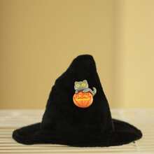 1pc, Clothing Only, Halloween Doll Clothes Suitable For Labubu, Pumpkin Hat, Pumpkin Pants, Devil Pumpkin Outfit, Costume Props For Display - Multicolor - View 13