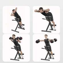 Fitness Workout Sport Roman Chair Hyperextension Extension Back Bench Foldable - 26ZXY-wIN-uK-lMY - View 5