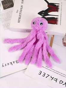 Octopus-Shaped Cat Toy With Cat, Attracts Cats To Play And Keeps Them Entertained At Home - Multicolor - View 13
