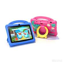 4GB RAM + 64GB ROM / 7-Inch Tablet / Quad-Core 1.3GHz / Android 13 MTK6735 / 1280x800 HD IPS Screen / 2MP+5MP Camera / 4000mAh Battery / WiFi, Parental Control, Education, Games / ABS Plastic + Silicone, Educational Tablet - Blue - View 5