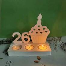 3-Piece Birthday Celebration Mold Set, DIY Casting Molds For Numbers 0-9, Letters & Candle Holders & Number Candles, Birthday Decoration, Perfect As A Gift For Family And Friends, Atmosphere Decor, Creative Gift - Multicolor - View 8