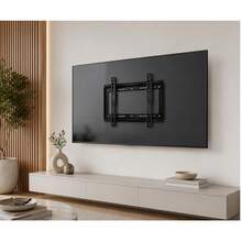 Linkbits Fixed Wall Mount For 14 To 43-Inch TVs – Heavy-Duty, Space-Saving Design - Black - View 4