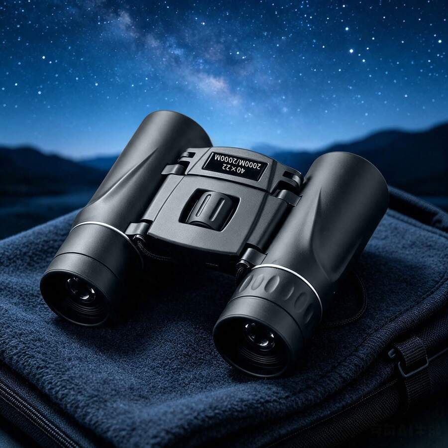 40*22 High Definition Zoom Portable Binoculars, Long Range Binoculars, High Magnification Outdoor Binoculars - Binoculars - View 1