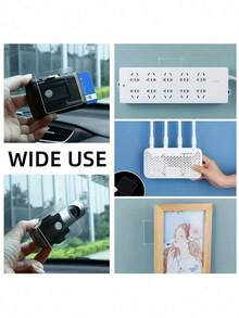 Square Nano Double-Sided Adhesive Pad, Transparent Washable Reusable Traceless Nano Tape For Home Wall Mounting And Fixing - C-Transparent - View 9