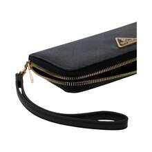 Guess Reisebrieftasche Laurel II Grand Kohle Logo - Schwarz - Übersicht 4