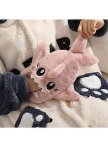 1pc Cute Plush Shark Hand Warmer, Soft Cartoon Animal Handbag, Comfortable Winter Warm Accessory, Suitable For Home, Office, Dorm, Travel And Seasonal Gift - Multiple Styles - View 8