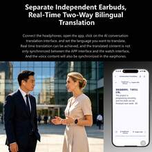 Jam Tangan Pintar dengan Earphone Terbaru dari LIGE Memiliki Layar Besar Persegi Berdefinisi Tinggi, Earphone Terintegrasi, Berbagai Mode Olahraga, Pengingat Jam Alarm, dan Pemutar Musik. - View 9