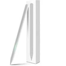 適用於 iPhone Duo 6 7 8 9 代與 10 代 11 代 - 快充數位筆 - 相容於 2018-2027、Appl Pro 11/12.9 吋、6-10 代、Mini 5-6 7 代、Air 3/4/5/6 代 M2 M3，支援傾斜感應與手掌防誤觸 - 白色 - 查看 2
