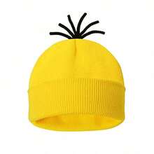 asmodee Despicable Me Minions Yellow Hat & Gloves Knit Set, Halloween Costume Props For Cosplay Role Play - A - View 6