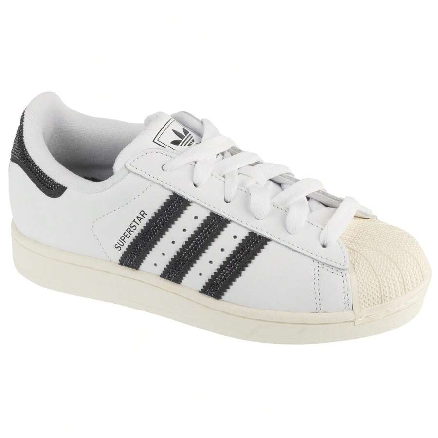 Adidas أديداس سوبر ستار II W - أحذية رياضية بيضاء للنساء HQ2285 - أبيض 2 - مشاهدة 1