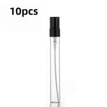 Set Of 10 Pieces Of 10ml For Travel Perfume, Portable Glass Perfume Bottle With Funnel, Pocket-Sized Cologne Vaporizer For Dispensing Perfumes And Cosmetics - Multicolor - View 14