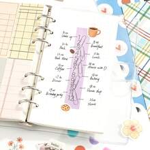 Paket Bahan Memo Kisah Cinta Tema Ulang Tahun Gaya Penyembuhan Stiker Perencana Korea Set Dekorasi Kemasan Kolase Scrapbooking - 1 Set - View 8