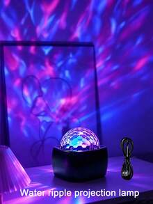 1pc Aurora LED Projector Night Light, USB Powered, Multi-Color Northern Lights Projector With Remote Control, Adjustable Brightness - Bedroom, Living Room Decor LED Light, Halloween, Christmas Decoration - Multicolor - View 14