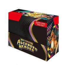 asmodee 10 قطع/60 قطعة صندوق تعزيز Pokémon Ascended Heroes، بطاقات تداول قابلة للجمع، مجموعة هدايا بطاقات لعبة TCG Mega Evolution - النمط عشوائي - مشاهدة 4