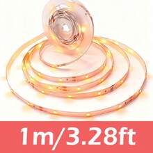 Acosh Neon Warm White LED Strip Lights, Dreamcolor With Button Control, USB Powered, Remote Controlled, For Bedroom, Home, Gaming Room, Party, TV, Wall Decor, Prom, Movie Theme - Yellow - View 12
