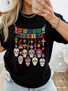 Women T-Shirts - Black - View 1