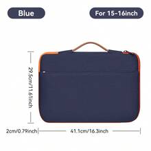 DANYCASE 11-16 Inch Tablet Laptop Sleeve, With Front Zipper Pocket, Compatible With Neo 13" A3404 Air 13.6 A2681 A3113 (A16) 11 Inch Tablet, With Handle Protective Case - Multicolor - View 12