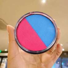 Large Capacity Dual-Tone Water-Activated Face And Body Paint, Perfect For Stage And Screen Performances, Face And Body Painting, Special Effects, Beauty, Cosplay, Halloween, Christmas, Carnival, Festival, Water-Activated Face And Body Paint - Multicolor - View 21