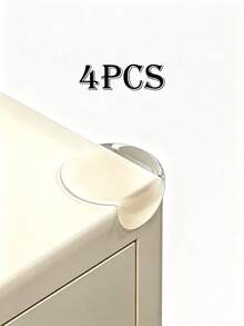 10/6/4/1pc Transparent Table Corner Protectors - Pet- Anti-Collision, Non-Slip Furniture Edge Guards For Tables, Chairs, Beds - Prevent Bumps - Multicolor - View 13