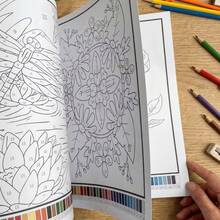 Adult Digital Coloring Book, Relaxing Mandala And Floral Animal Theme Pages, Suitable For Enthusiasts And Challenging Art Activity Workbook, Includes 32 Pages Of Art Coloring Pages - Single Piece - View 9
