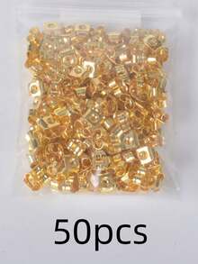 10/50/100Pcs Stainless Steel Ear Plugs Ear Studs Anti-Slip Earring Accessories Gold Butterfly Clasp Suitable For DIY Handmade Earrings Jewelry Accessories - Ear Plug - View 7