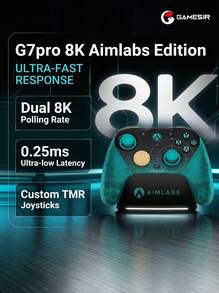 GAMESIR G7 Pro Uranus 8K Polling Rate Gaming Controller | Wired/Wireless Dual-Mode | Bluetooth 5.0 For Steam/PC/Android | Includes Double-Sided Shell & Customizable Back Buttons - View 4