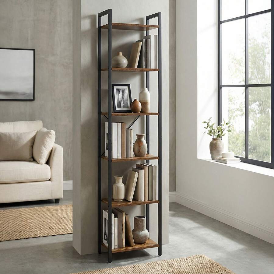 SONGMICS Librerías - Marrón - Ver 1