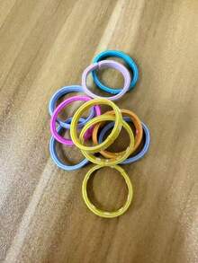 10pcs Multi-Color Hair Accessories Hair Clips Top Clip Back Clip Side Clip Duckbill Hair Clip For Daily Use - Multicolor - View 6