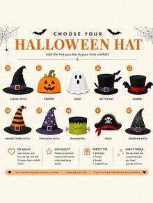 Custom Halloween Face Stickers, Custom Party Photo Decorations, Candy Bag Wrappers, Cup Stickers, Snack Stickers, Ghost And Pumpkin Gift Tags - Multicolor - View 5
