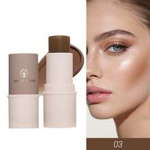 1pc 6g Multi-Functional Contour Stick, Face Highlighter & Shaper, Collarbone Sculpting Cream, Suitable For Daily, Work, Party, Stage Makeup - Multicolor - View 14