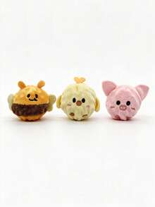 3 Packs/1-Pack Interactive Bouncing Sound-Making Dog Toy Ball, Entertainment Toy For Cats And Dogs, Dog Toy, Teething And Chewing Sound-Making Ball, Emits Sounds To Attract Dogs, Slow-Bounce Pet Companion Toy, Dog Supplies - Multicolor - View 16