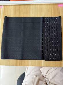 1pc Fitness Shaping Waist Belt - Black Sports Waist Belt, Breathable Mesh Material, Minimalist Design, Suitable For Yoga, Running And Daily Exercise, Ideal Gift For Those Who Love An Active Lifestyle - Belt - View 11