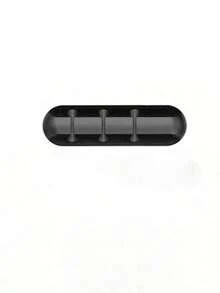5pcs Magnetic Cable Management Clips - Multi-Functional Desktop Cable Organizer, Suitable For Lightning, USB-C And Micro Cables - Adheres To Wood, Marble, Metal, Glass - Black Stylish Design, Cable Holder - A - View 9
