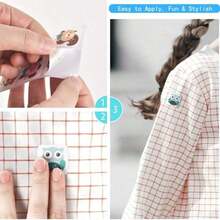 Long-Lasting Mosquito Repellent Patches, Can Be Attached To Clothes, Backpacks, And Tents, Suitable For Outdoor Camping And Travel, Gentle, Suitable For Mosquito Repellent In Spring And Summer, Park Outings, And Outdoor Insect Protection At Night - Multicolor - View 3