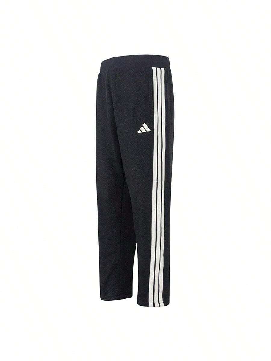 Adidas 男士運動長褲 ST 3ST DENIM PT Climawarm 保暖科技 舒適輕量直筒訓練褲 KR2524 - 黑色 - 查看 1