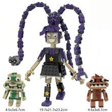 860+PCS Building Blocks Figures Bobby, Small Particle Building Blocks, Game Theme Model Decoration, ABS Material, Home Indoor Decor Display, Boys Girls Halloween, Christmas Holiday Gift - Multicolor - View 9