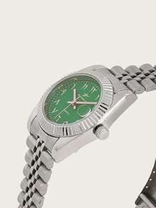 RICECGO 1pc Women's Classic Quartz Watch Suitable For Daily Wear Business Meetings Gift, Includes Box - Silver - View 9