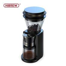HiBREW مطحنة قهوة كهربائية G3، خزان حبوب بسعة كبيرة 210 جم، كوب تجميع مسحوق 100 جم، 31 درجة طحن قابلة للتعديل، تصميم مضاد للكهرباء الساكنة لتقليل تطاير المسحوق، شفرة مخروطية 40 مم لإنتاجية عالية، مضخة هواء مزدوجة لتقليل بقايا الغبار - قابس اتحاد أوروبي نوع F (220 إلى 240 فولت) - مشاهدة 11
