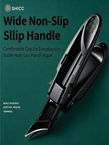 Foldable Portable Ingrown Nail Clipper, Eagle Beak Nail Clipper With Slanted Tip For Nail Groove, Home Toenail Dead Skin And Hangnail Trimming Tool - Multicolor - View 3