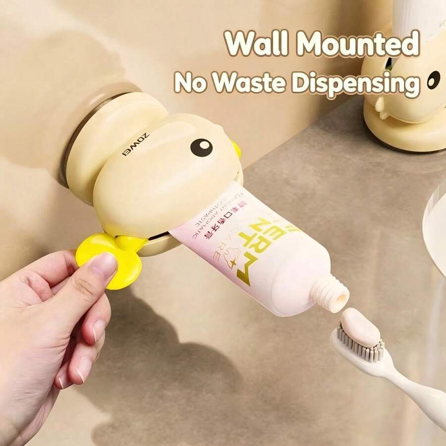 1pc Red/Yellow/Green Random Creative Whale Slouchy Toothpaste Squeezer Facial Cleanser Dispenser Manual Toothpaste Clip Creative Bathroom Toothpaste Holder Suction Cup Toothpaste Squeezer Toothpaste Rack 2027 New Fully Automatic Wall-Mounted Children's Toothpaste Squeezer Halloween Christmas Holiday Mother's Day Father's Day Holiday Gift Choice Party Favor Perfect Gift For Mom New Year Gift Back To School