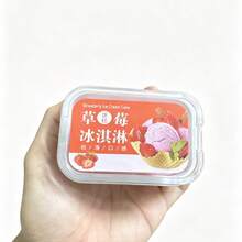 Mainan Squishy Bentuk Es Krim Kotak dengan Daya Pantul Lambat, Mainan Penghilang Stres Berbentuk Makanan Penutup, Hadiah Unik dan Menyenangkan - MultiWarna - View 10