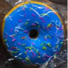 1 buah Mainan Remas Mobil Donat Realistis dengan Pantulan Lambat untuk Meredakan Stres, Warna-warni, Jarum Permen, Magnet Donat, Pengiriman Acak - MultiWarna - View 9