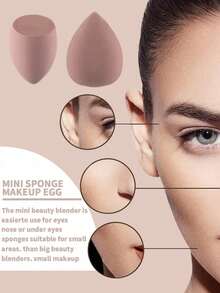 15pcs Makeup Brush Set, Including Powder Brush, Blush Brush, Highlighter Brush, Eyeshadow Brush, Eyelash Brush, Eyeliner Brush, Angled Round Head Design - Coffee Brown - View 5