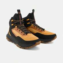 Timberland New Men's Outdoor Non-Slip Wear-Resistant Mid-Top Hiking/Cross-Country Shoes With Water-Repellent Upper/Grip Sole - Brown/Black - View 9