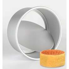 Aluminum Round Cake Pan, Deep Side Round Baking Pan, Cake Pan With Removable Bottom - View 9