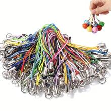 20pcs Colorful Mobile Phone Lanyards With Metal Clasp Keychain Cord For DIY Craft Jewelry Making Phone Chain Keychains Making Accessories - Lanyard - View 8