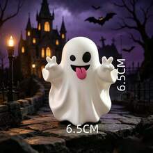 Halloween Cute Ghost Mini Figurine Pen Holder Gift For Friends Creative Funny Office Desk Decor - Multicolor - View 9