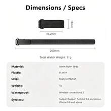 LIGE Fashion New Smart Band, Screenless Design, Waterproof, Multiple Sports Modes, Fitness Tracking, Sleep Monitoring - View 8