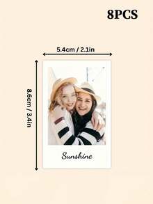 1-30pcs Custom Photo Film Strip, Personalized Couple Photo Printing, Customized Anniversary And Valentine's Day Gifts For Him/Her, Unique Romantic Gifts For Boyfriends, Girlfriends, Close Friends, Personal Souvenirs - Multicolor - View 35